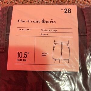 Goodfellow & Co. Flat Front Shorts - Brown